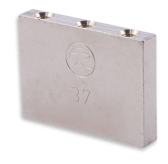 FRED S GUITAR PARTS ORIGINAL NICKEL PLATED BRASS BLOCK 37MM A