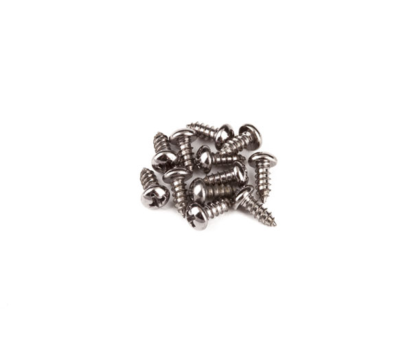 FENDER Slide Switch Mounting Screws - Jaguar/jazzmaster, (4-40 X 1/4 ), Nickel (12)