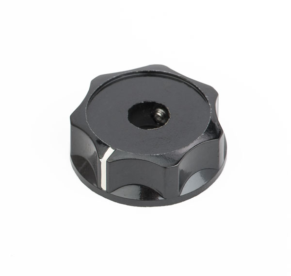 FENDER DELUXE JAZZ BASS LOWER CONCENTRIC KNOB, BLACK