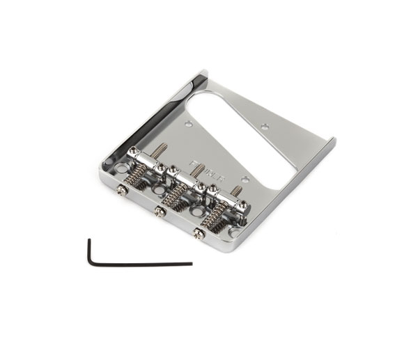 FENDER HIGHWAY ONE TELECASTER BRIDGE ASSEMBLY, CHROME