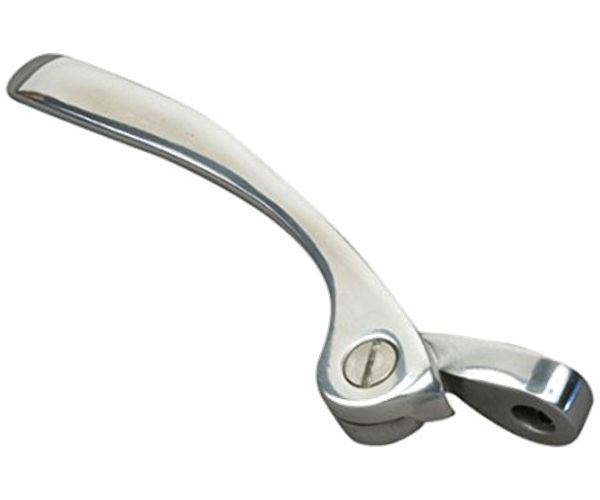 BIGSBY HANDLE ASSEMBLY, D.E. FLAT STYLE, STAINLESS