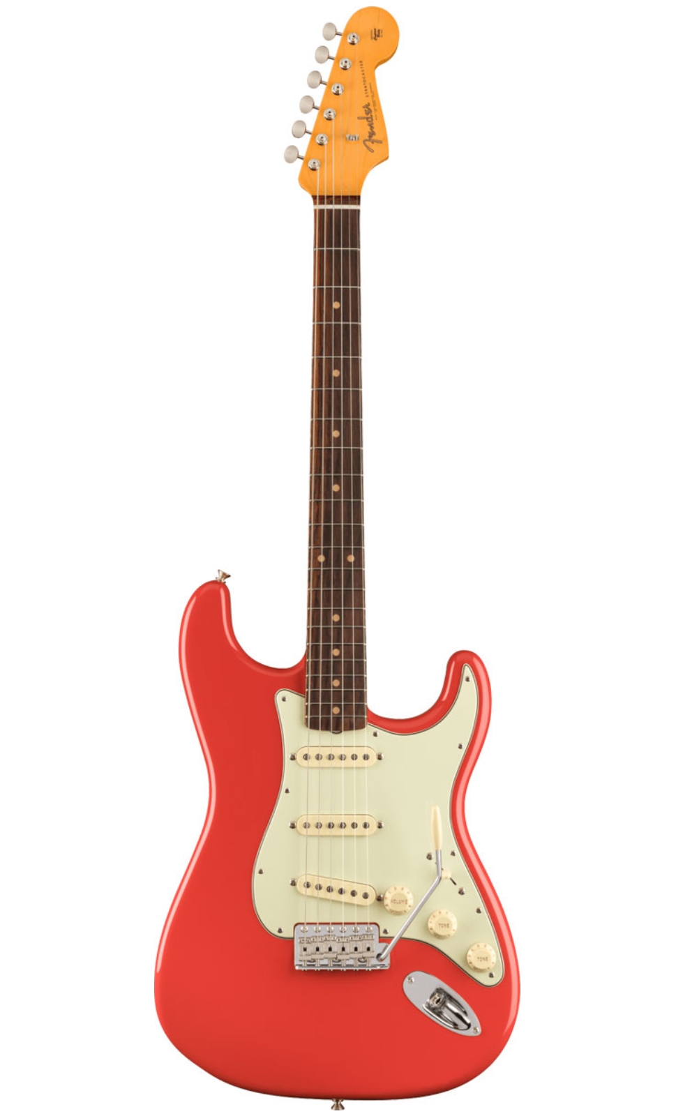 FENDER Stratocaster 1961 American Vintage II Rw Fiesta Red