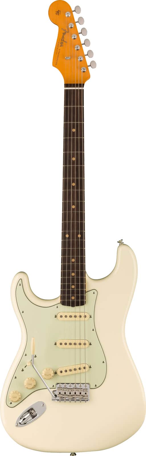 FENDER AMERICAN VINTAGE II 1961 STRATOCASTER LH RW OLYMPIC WHITE
