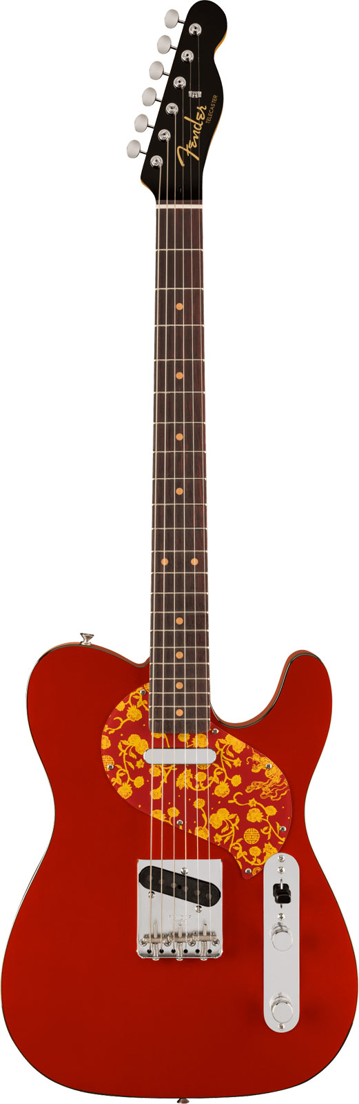 FENDER Telecaster Signature Raphael Saadiq RW LTD Dark Metallic Red