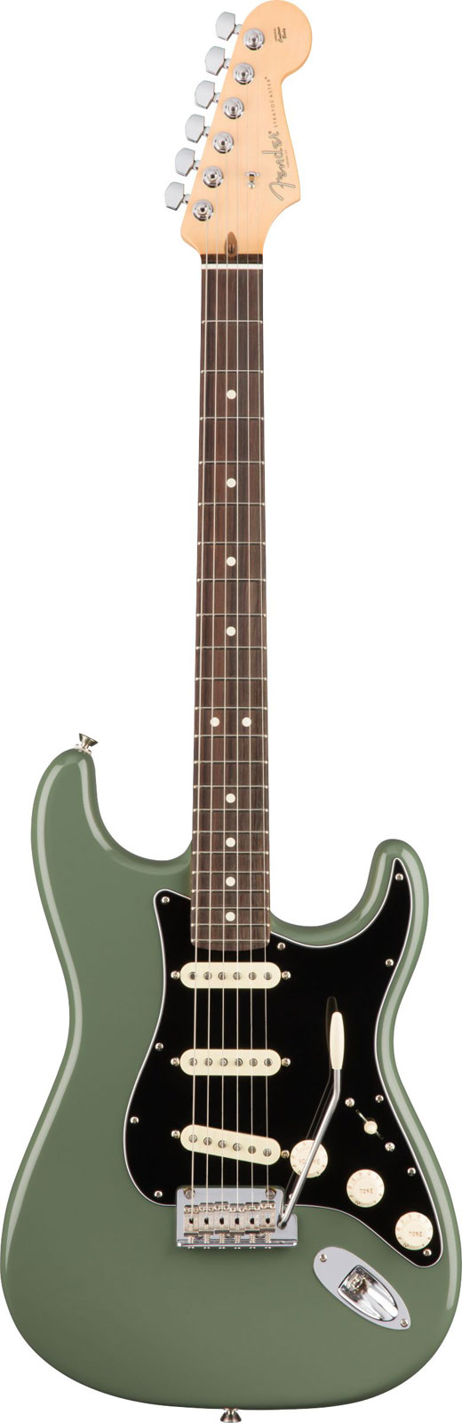 Fender American Professional Stratocaster Rw Antique Olive