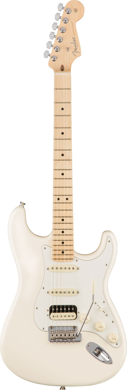 Fender American Professional Stratocaster Hss Shawbucker Mn Olympic White