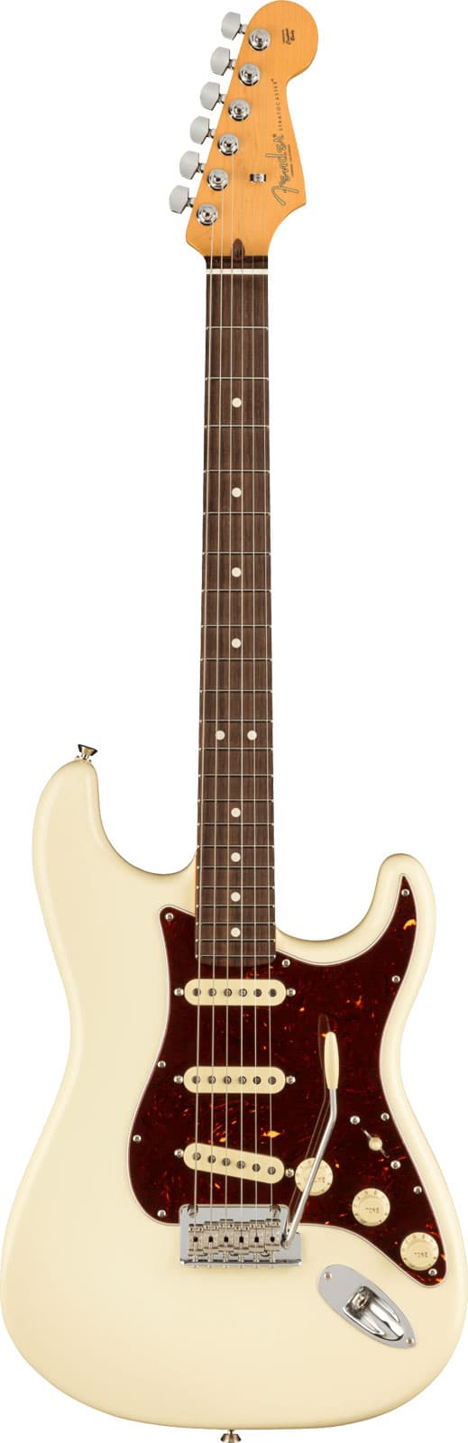 FENDER AMERICAN PROFESSIONAL II STRATOCASTER RW, OLYMPIC WHITE