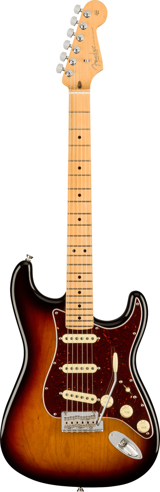 FENDER Stratocaster American Professional II MN 3-color Sunburst