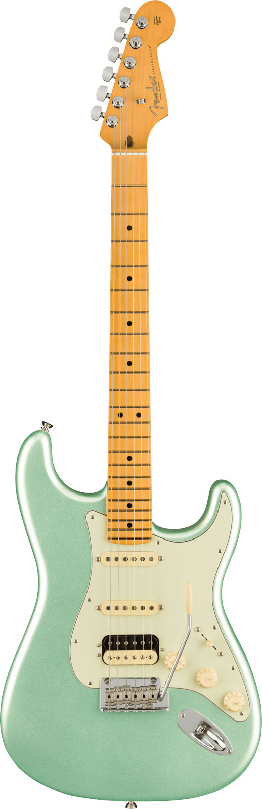 FENDER AMERICAN PROFESSIONAL II STRATOCASTER HSS MN, MYSTIC SURF GREEN