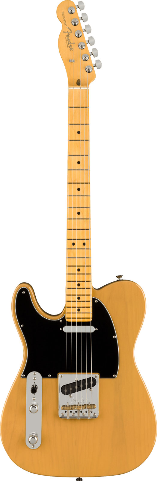 FENDER AMERICAN PROFESSIONAL II TELECASTER LH MN, BUTTERSCOTCH BLONDE