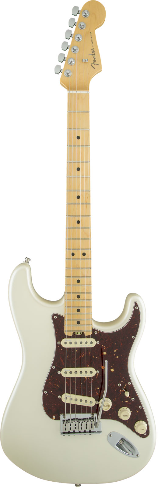 Fender American Elite Stratocaster Mn Olympic Pearl + Etui