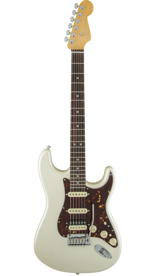Fender American Elite Stratocaster Hss Shawbucker Eb Olympic Pearl