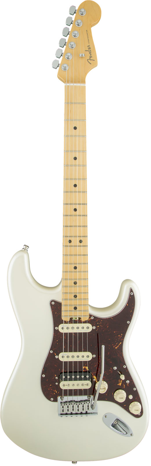 Fender American Elite Stratocaster Hss Shawbucker Mn Olympic Pearl + Etui