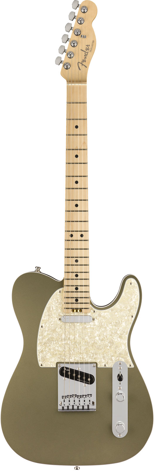 Fender American Elite Telecaster Mn Satin Jade Pearl Metallic