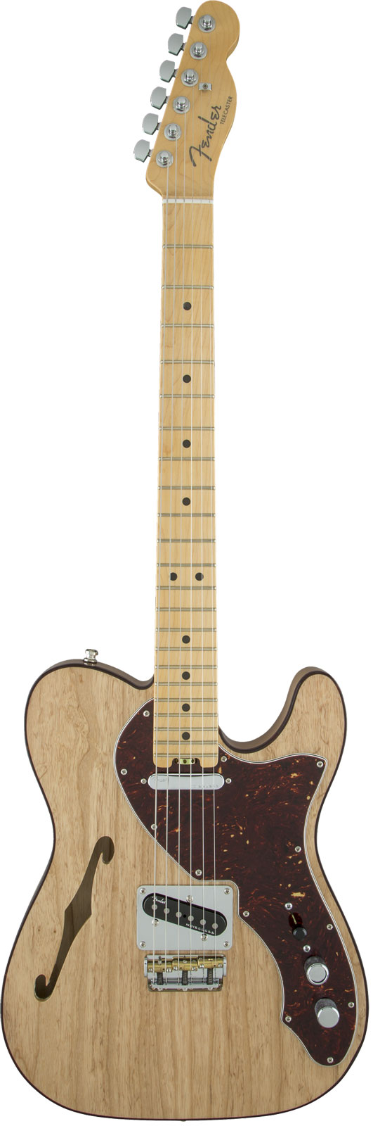 Fender American Elite Telecaster Thinline Mn Natural + Etui