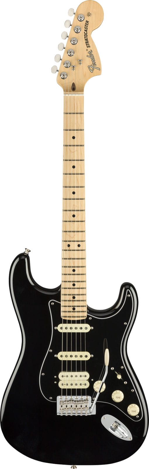 FENDER AMERICAN PERFORMER STRATOCASTER HSS MN, BLACK