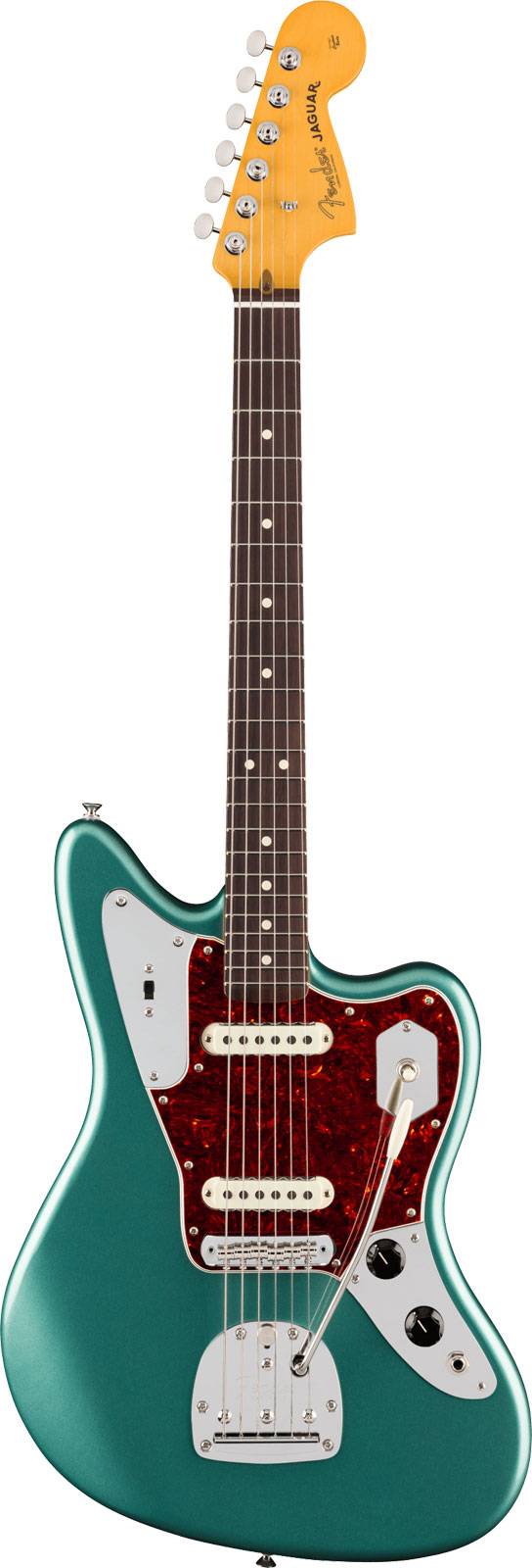 FENDER American Professional Classic Jaguar RW Faded Sherwood Green Metallic