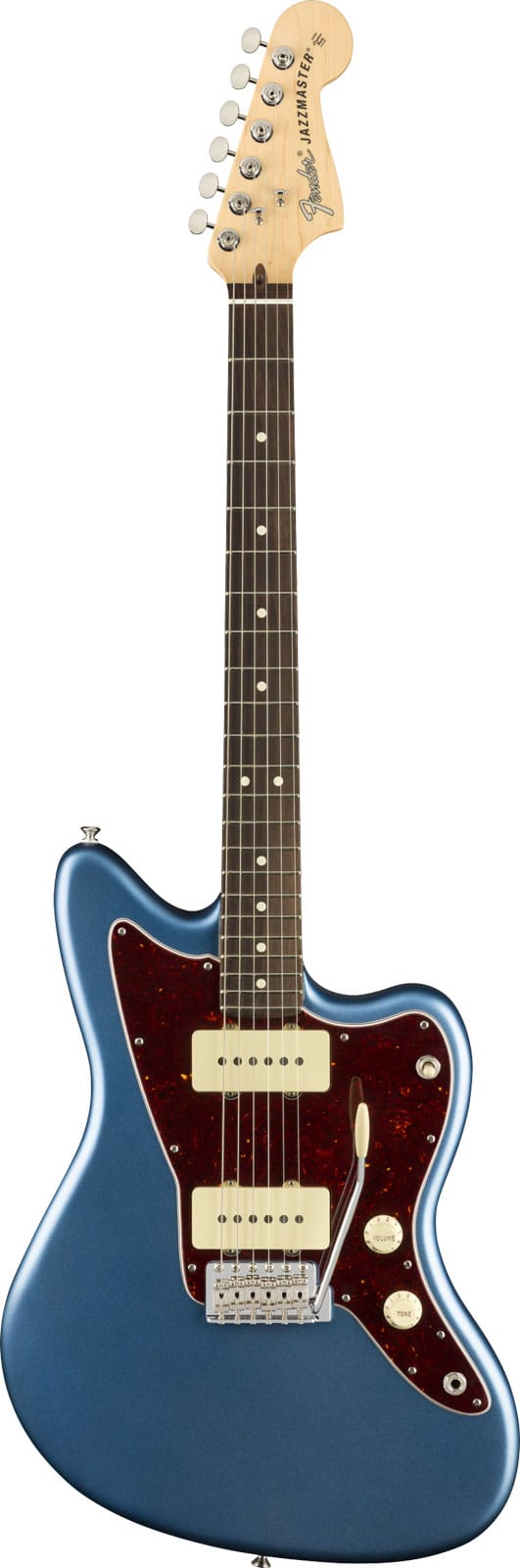 FENDER AMERICAN PERFORMER JAZZMASTER RW, SATIN LAKE PLACID BLUE