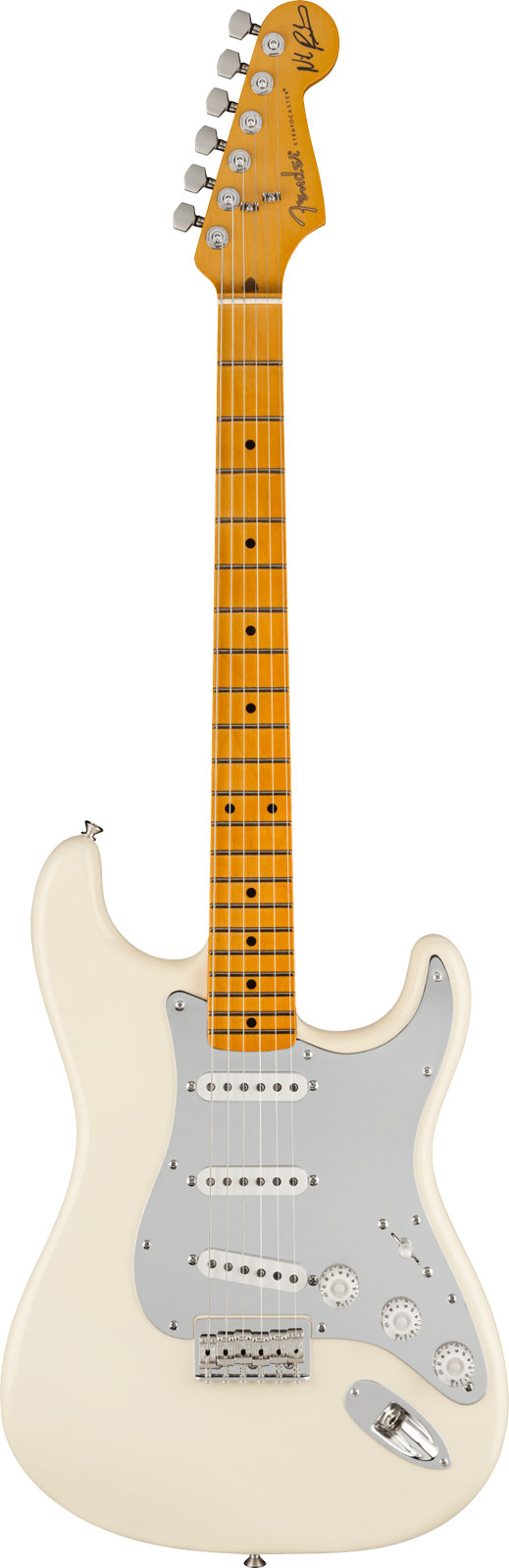 FENDER Stratocaster Signature Nile Rodgers Mn Hitmaker Olympic White