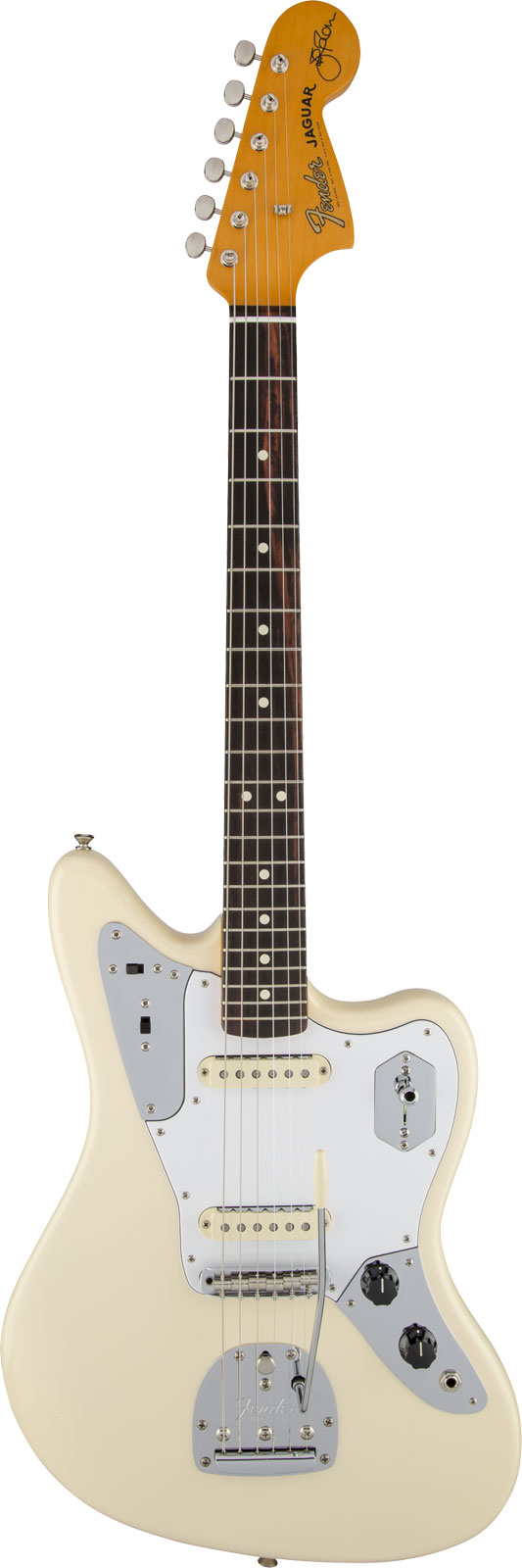 FENDER Jaguar Signature Johnny Marr RW Olympic White