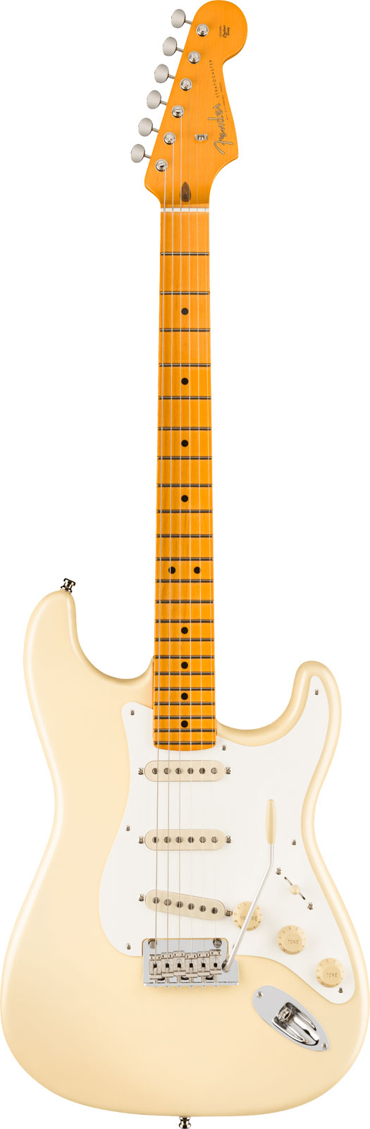 FENDER Stratocaster Signature Lincoln Brewster Mn Olympic Pearl