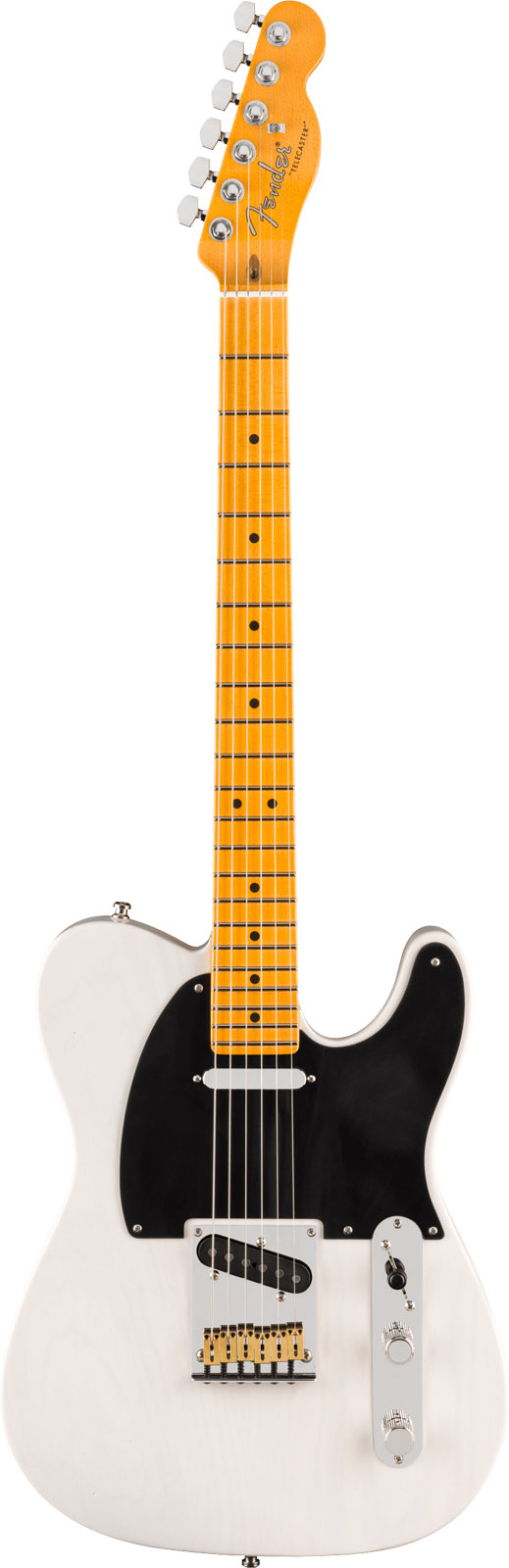 FENDER Telecaster '50s American Ultra Luxe Vintage MN White Blonde