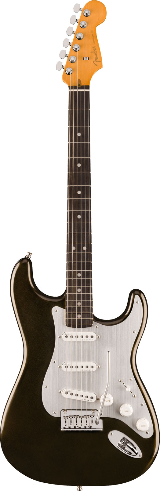 FENDER Stratocaster American Ultra II Eb Texas Tea