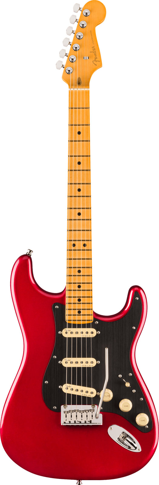 FENDER Stratocaster American Ultra II MN Sinister Red