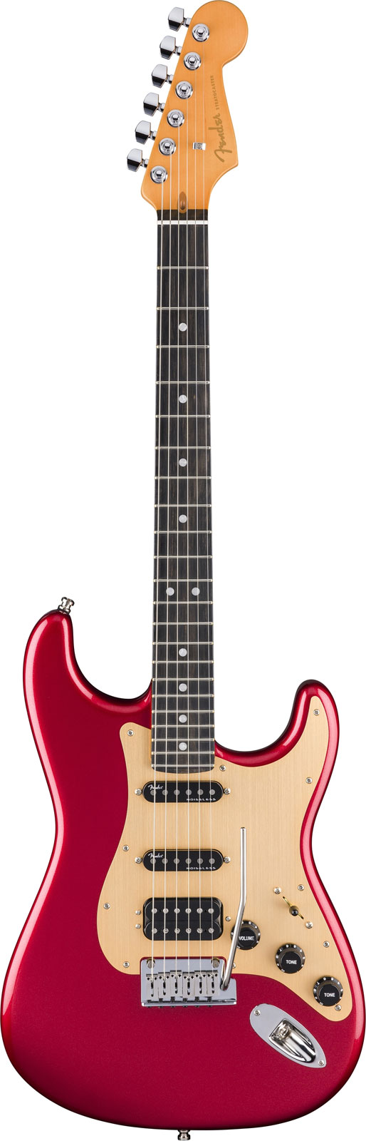 FENDER Stratocaster American Ultra II EBO Sinister Red