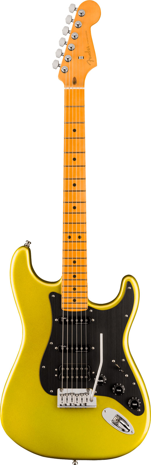FENDER Stratocaster American Ultra II Hss Mn Solar Flare