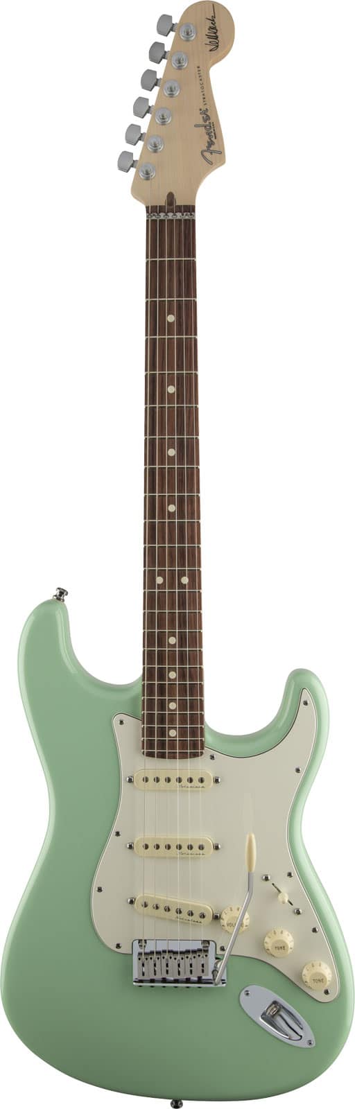 FENDER JEFF BECK STRATOCASTER RW, SURF GREEN