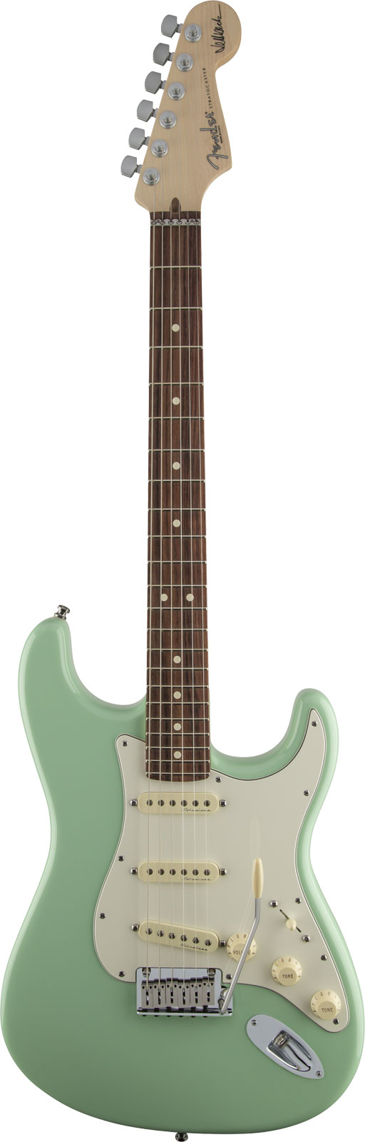 FENDER Jeff Beck Stratocaster Rw, Surf Green