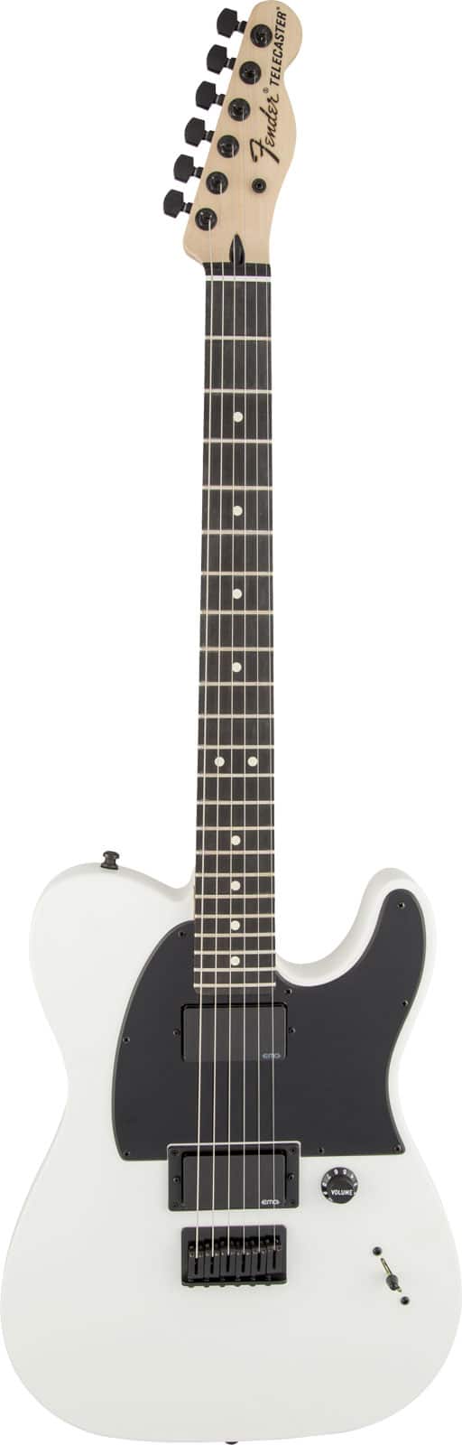 FENDER JIM ROOT TELECASTER EBO, FLAT WHITE