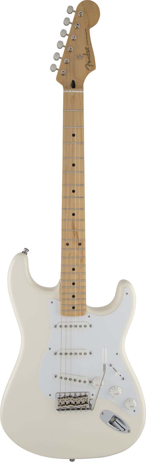 FENDER JIMMIE VAUGHAN TEX-MEX STRAT MN, OLYMPIC WHITE