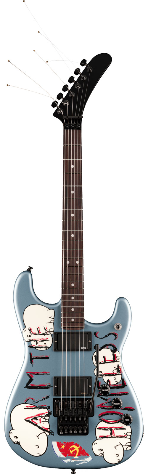 FENDER Tom Morello Arm The Homeless Stratocaster RW Blue Ice Metallic