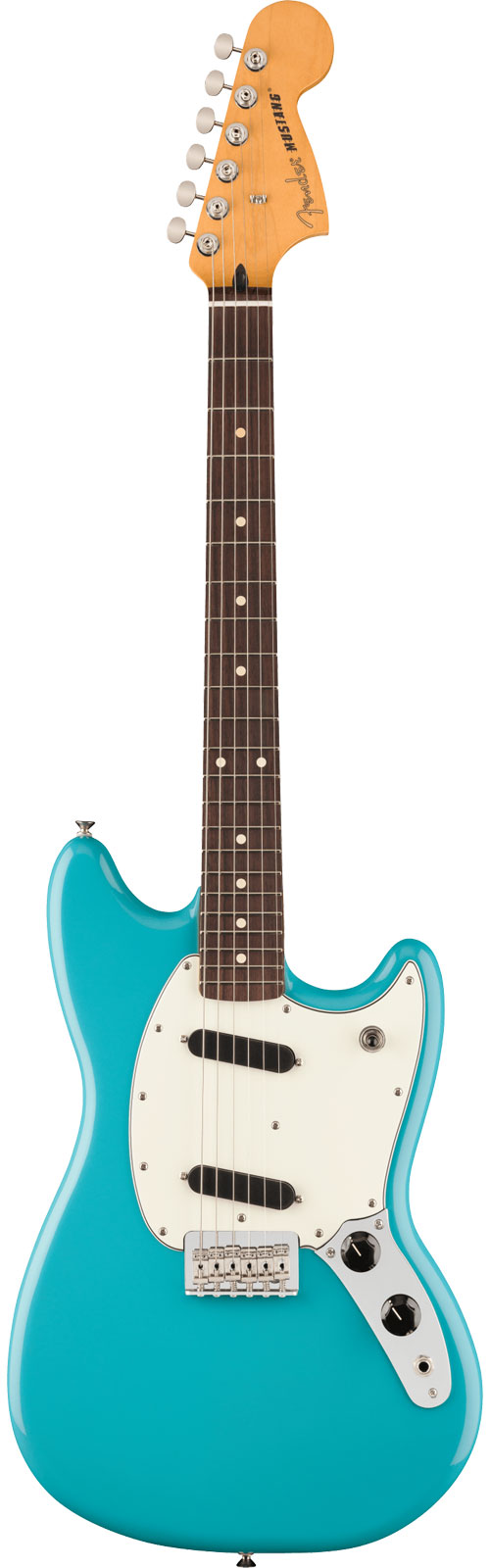 FENDER Mustang Player II Rw Aquatone Blue
