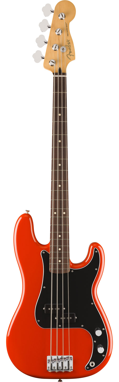 FENDER Precision Bass Player II Rw Coral Red