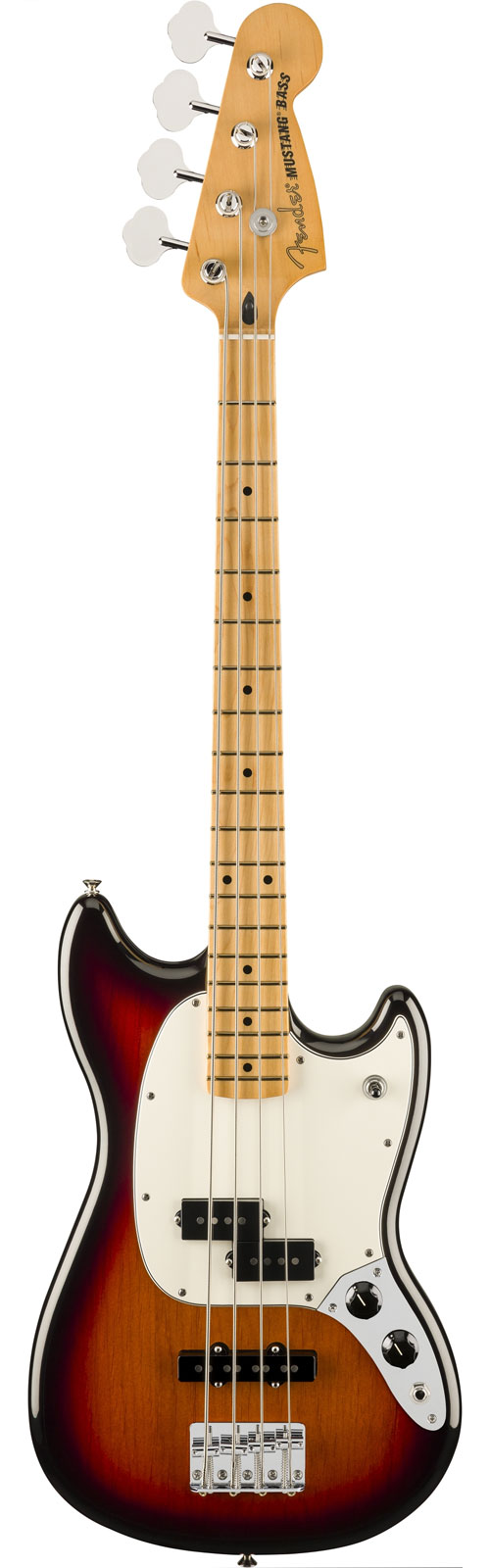 FENDER Mustang Bass Pj Player II Mn 3-Color Sunburst