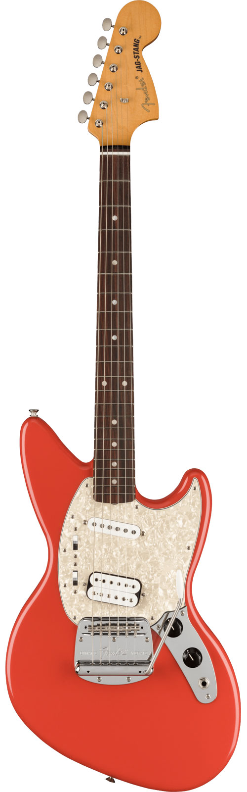 FENDER Jag-Stang Signature Kurt Cobain RW Fiesta Red