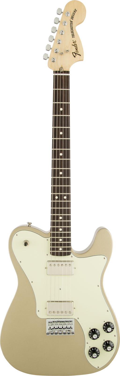 FENDER Telecaster Deluxe Signature Chris Shiflett Rw Shoreline Gold