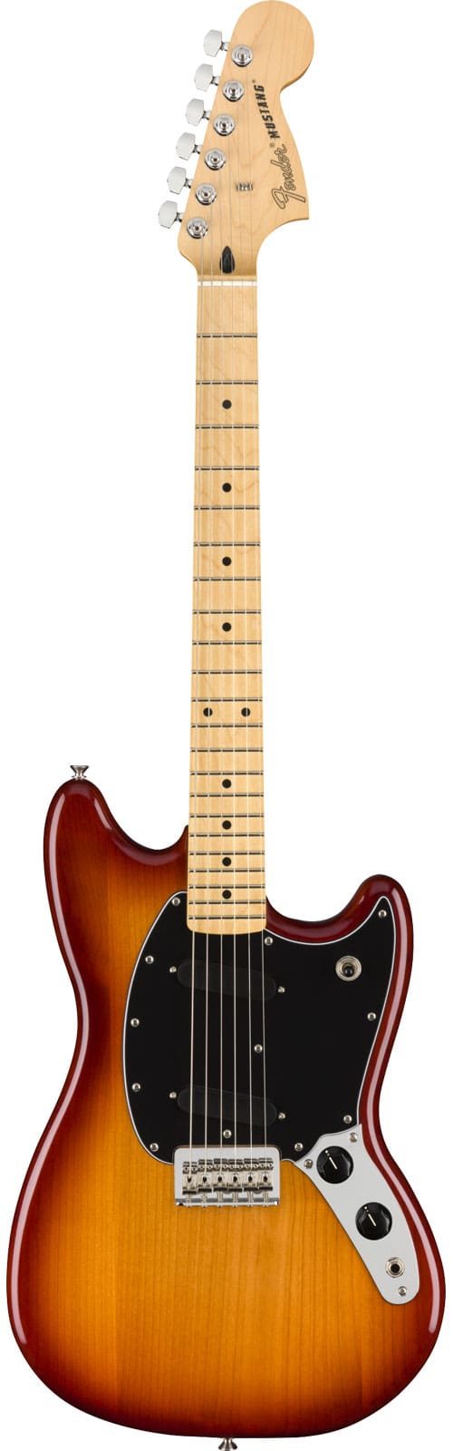 FENDER MEXICAN PLAYER MUSTANG MN, SIENNA SUNBURST