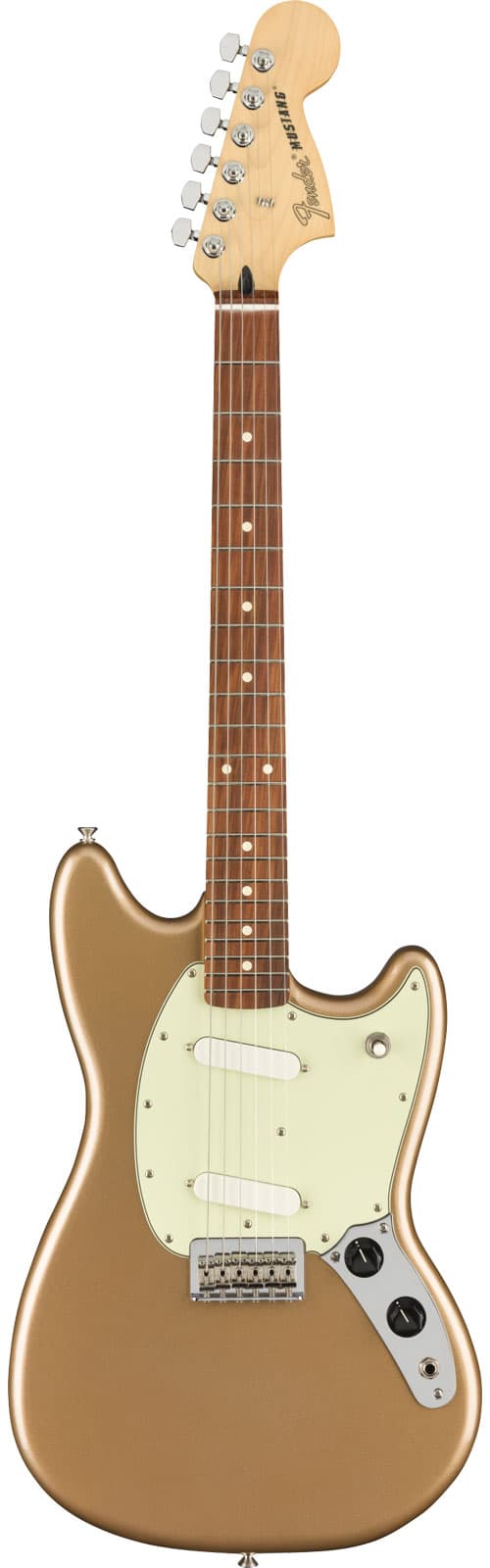 FENDER MEXICAN PLAYER MUSTANG PF, FIREMIST GOLD