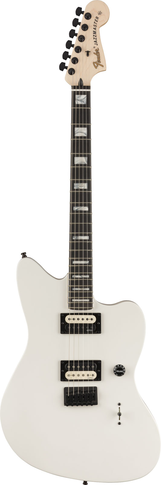 FENDER Jazzmaster V4 Signature Jim Root Ebo Flat White