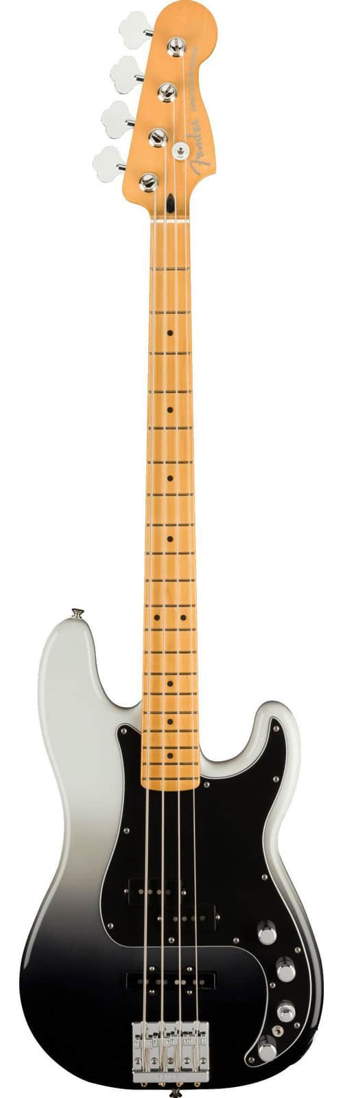 FENDER MEXICAN PLAYER PLUS PRECISION BASS MN, SILVER SMOKE