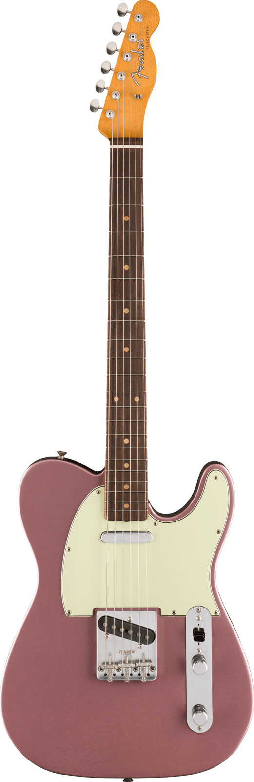 FENDER Vintera II Road Worn '60s Telecaster RW Burgundy Mist Metallic
