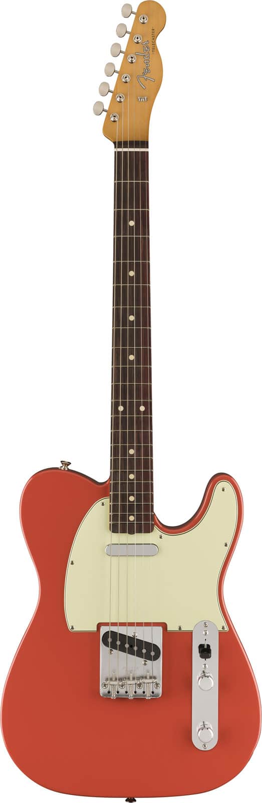 FENDER MEXICAN VINTERA II 60S TELECASTER RW FIESTA RED - RECONDITIONNE