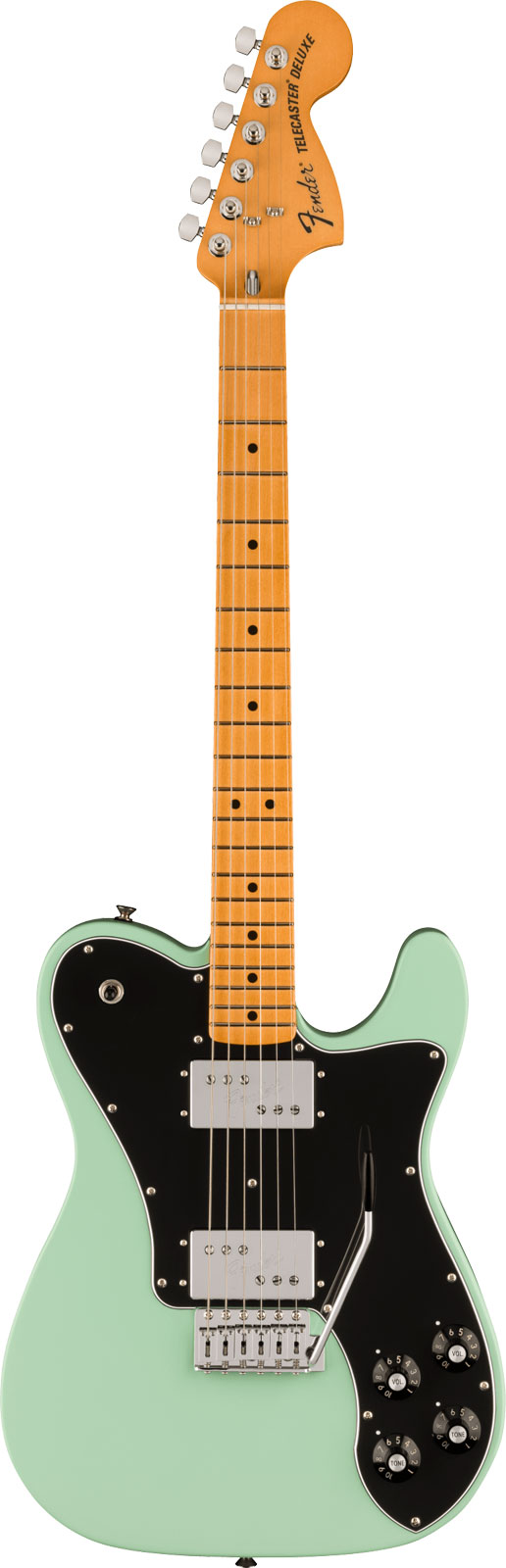 FENDER MEXICAN VINTERA II 70S TELECASTER DELUXE WITH TREMOLO MN SURF GREEN