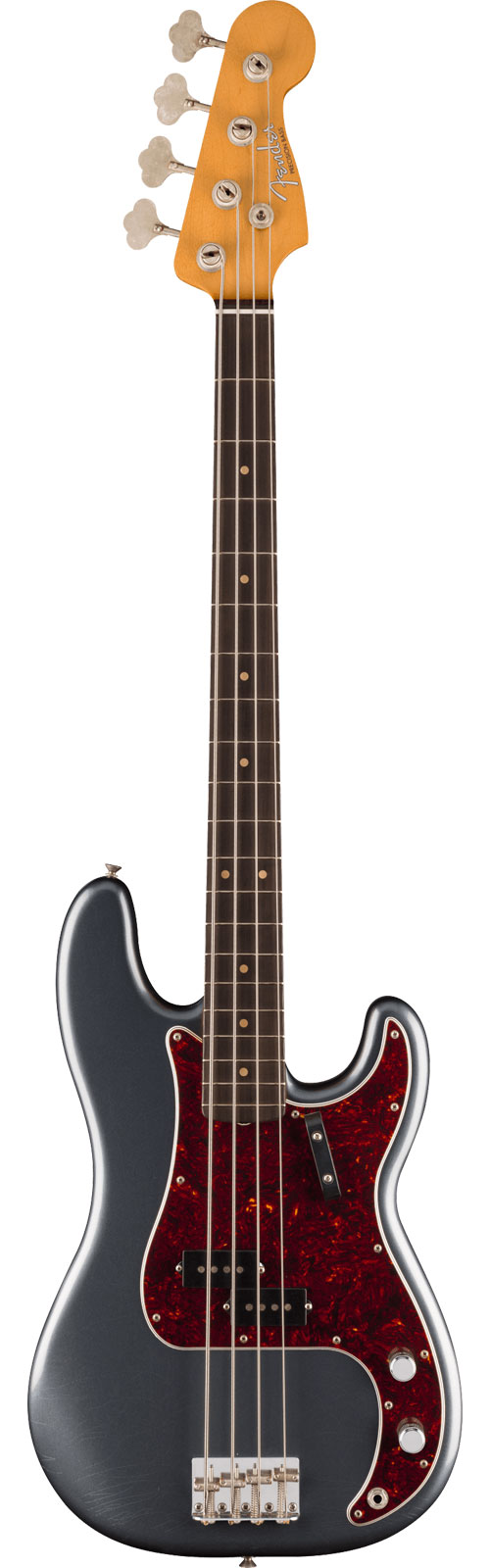 FENDER Vintera II Road Worn '60s Precision Bass RW Charcoal Frost Metallic