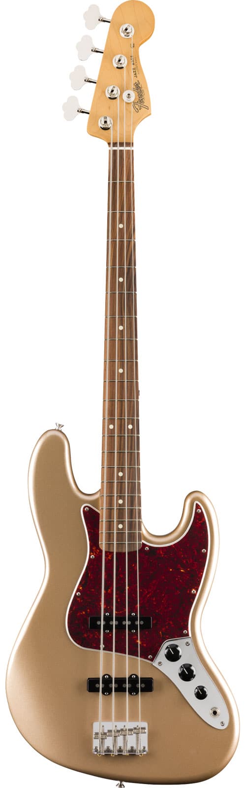 FENDER MEXICAN VINTERA '60S JAZZ BASS PF, FIREMIST GOLD