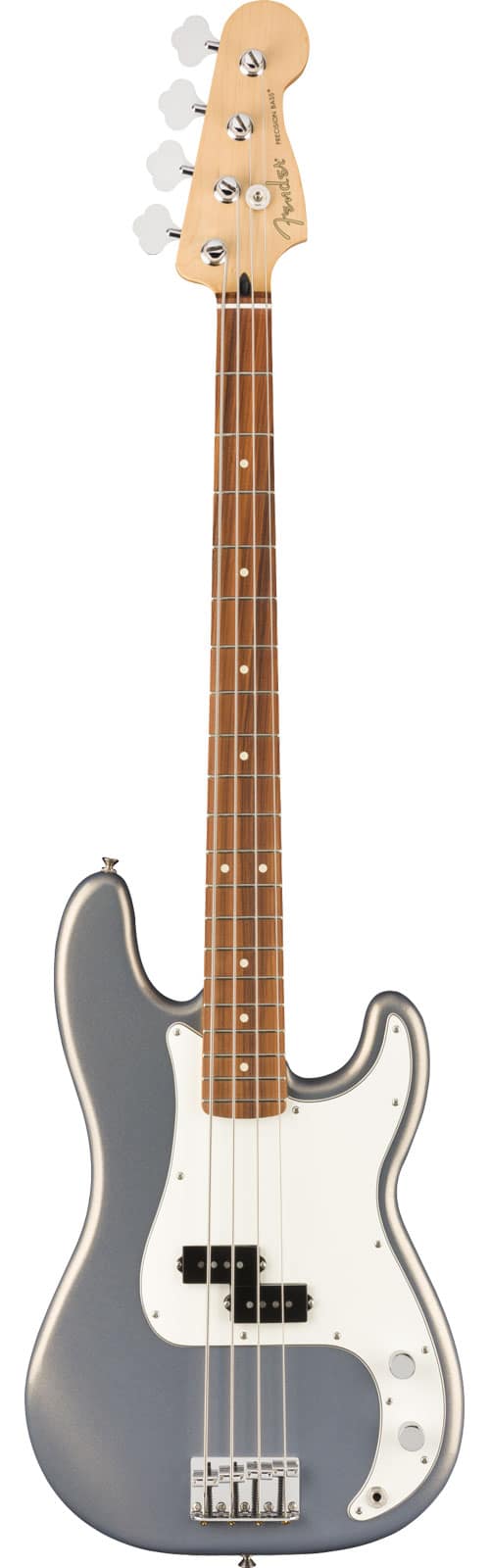 FENDER MEXICAN PLAYER PRECISION BASS PF, SILVER